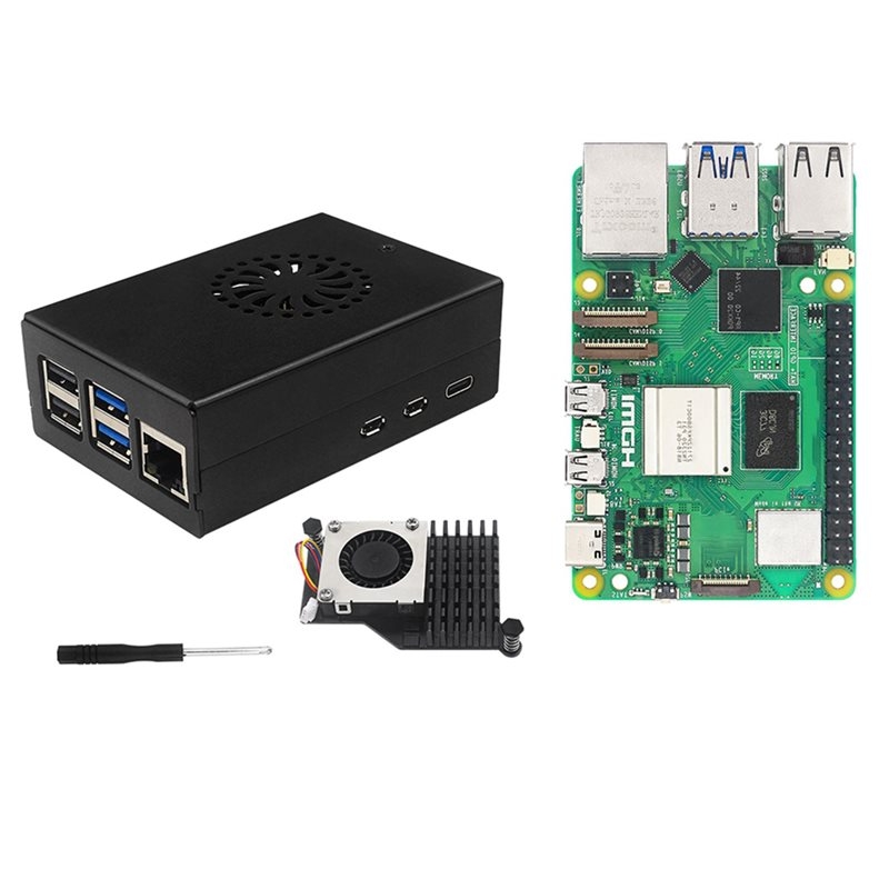 Raspberry Pi 5 8Gb Kit - T23C – Kit de Início Irasptek