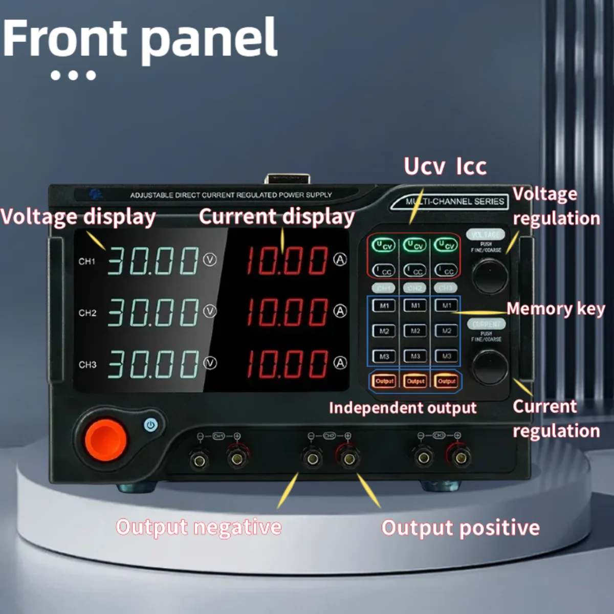 Fonte de Alimentação de Labora - Programmable Dc Power Supply 60V 5A avaliação e preço