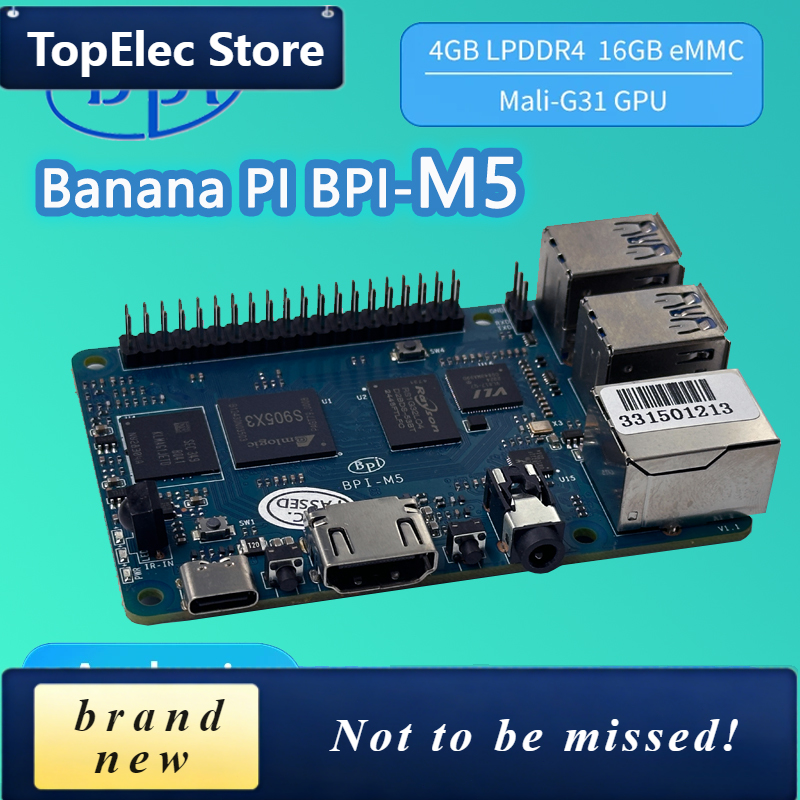 TopElec Banana PI BPI-M5 4GB L - Banana Pi Bpi-M5 avaliação e preço